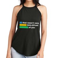 That WasnT Very Data Driven Of You Funny Data Analyst Geek Women's Perfect Tri Rocker Tank