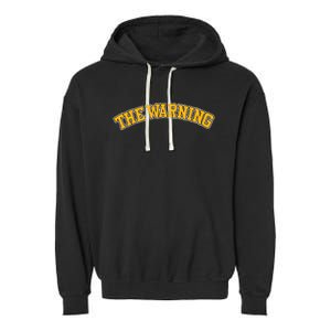 The Warning Varsity Garment-Dyed Fleece Hoodie