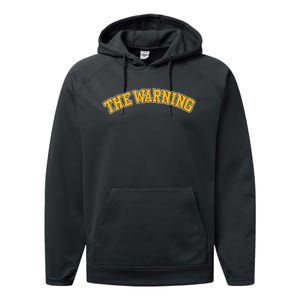 The Warning Varsity Performance Fleece Hoodie