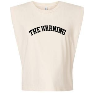 The Warning Varsity Garment-Dyed Women's Muscle Tee