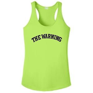 The Warning Varsity Ladies PosiCharge Competitor Racerback Tank