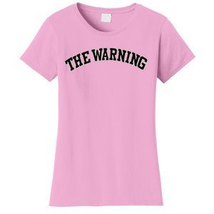 The Warning Varsity Women's T-Shirt