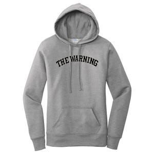 The Warning Varsity Women's Pullover Hoodie