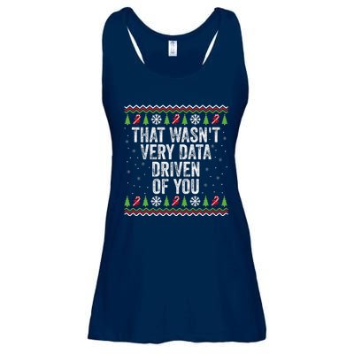 That WasnT Very Data Driven Of You Christmas Xmas Pajamas Ladies Essential Flowy Tank