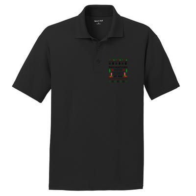 That WasnT Very Data Driven Of You Ugly Sweater Christmas PosiCharge RacerMesh Polo