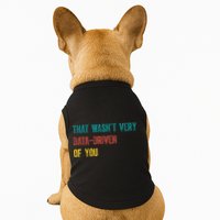 That Wasn’T Very Data Driven Of You Doggie Tank