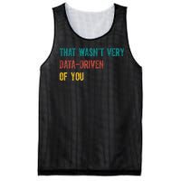 That Wasn’T Very Data Driven Of You Mesh Reversible Basketball Jersey Tank