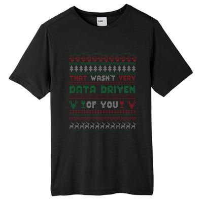 That WasnT Very Datadriven Christmas Jammies Family Xmas Tall Fusion ChromaSoft Performance T-Shirt