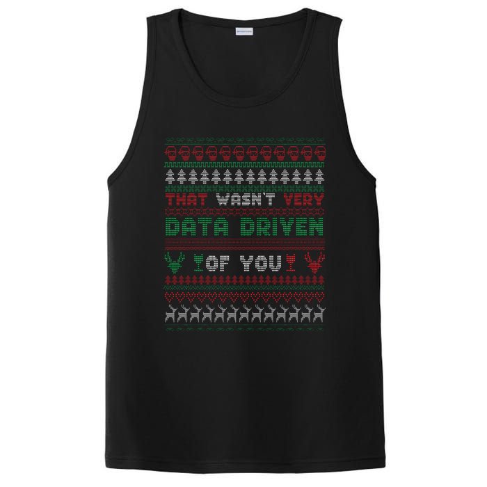 That WasnT Very Datadriven Christmas Jammies Family Xmas PosiCharge Competitor Tank