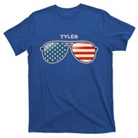 Tyler Wv Vintage Us Flag Sunglasses Gift T-Shirt