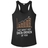 That WasnT Very Data Driven Of You Funny Data Driven Ladies PosiCharge Competitor Racerback Tank