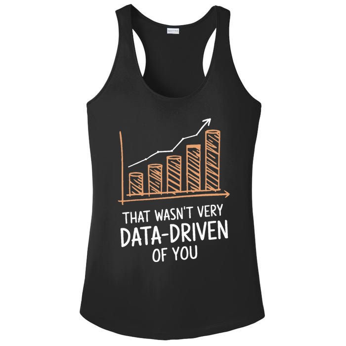 That WasnT Very Data Driven Of You Funny Data Driven Ladies PosiCharge Competitor Racerback Tank