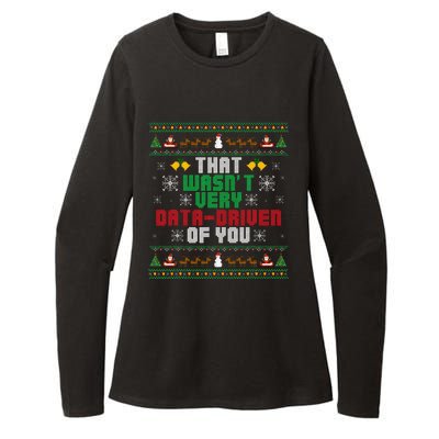 That WasnT Very Data Driven Of You Christmas Xmas Womens CVC Long Sleeve Shirt