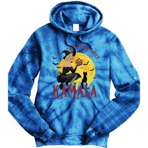 This Witch Votes Kamala Voting 2024 Tie Dye Hoodie