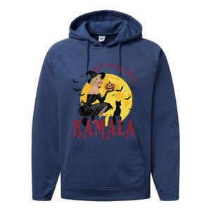 This Witch Votes Kamala Voting 2024 Performance Fleece Hoodie