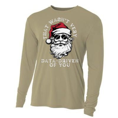 That WasnT Very Data Driven Of You Christmas Xmas Pajamas Cooling Performance Long Sleeve Crew