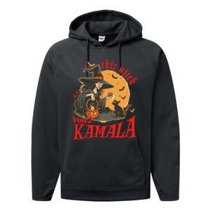 This Witch Votes Kamala Halloween Performance Fleece Hoodie