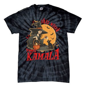 This Witch Votes Kamala Halloween Tie-Dye T-Shirt