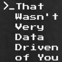 That WasnT Very Data Driven Funny Data Analyst Humor 25L Jumbo Tote