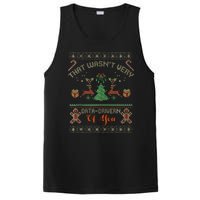 That WasnT Very Data Driven Of You Ugly Christmas Sweaters PosiCharge Competitor Tank