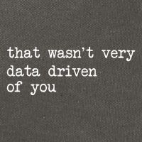 That WasnT Very Data Driven Of You Funny Data Analyst Geek Cotton Canvas Backpack