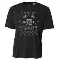 That WasnT Very Data Driven Of You Christmas Costume Cooling Performance Crew T-Shirt