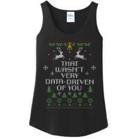 That WasnT Very Data Driven Of You Christmas Costume Ladies Essential Tank