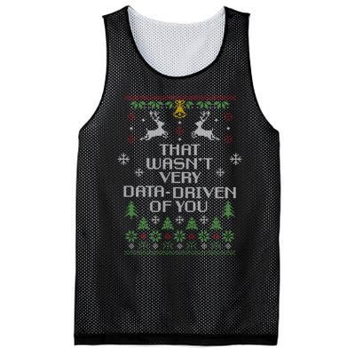 That WasnT Very Data Driven Of You Christmas Costume Mesh Reversible Basketball Jersey Tank