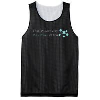 That WasnT Very Datadriven Of You Data Geek Mesh Reversible Basketball Jersey Tank