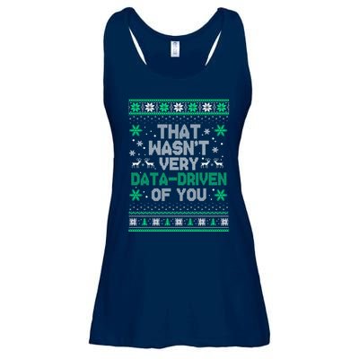 That WasnT Very Data Driven Of You Christmas Funny Xmas Ladies Essential Flowy Tank