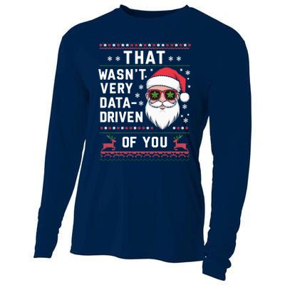 That WasnT Very Data Driven Of You Christmas Xmas Pajamas Cooling Performance Long Sleeve Crew