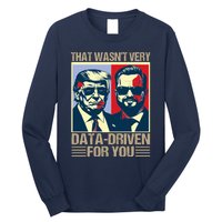 That WasnT Very Data Driven Of You Christmas Xmas Pajamas Long Sleeve Shirt