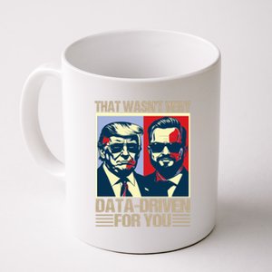 That WasnT Very Data Driven Of You Christmas Xmas Pajamas Coffee Mug