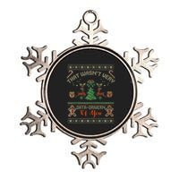 That WasnT Very Data Driven Of You Ugly Christmas Sweaters Metallic Star Ornament