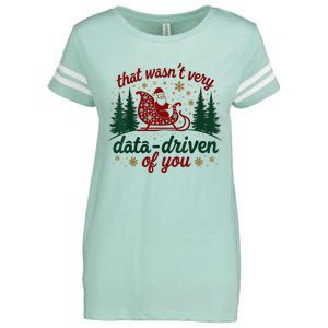 That WasnT Very Data Driven Of You Ugly Sweater Christmas Enza Ladies Jersey Football T-Shirt