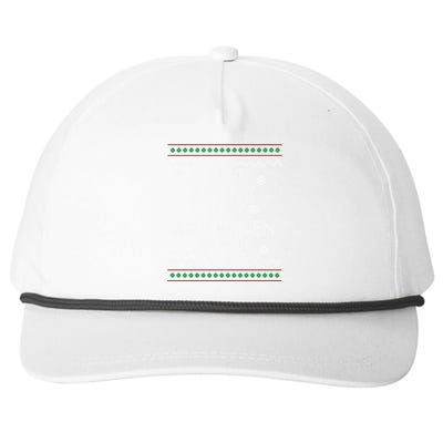 That WasnT Very Data Driven Of You Christmas Xmas Pajamas Snapback Five-Panel Rope Hat