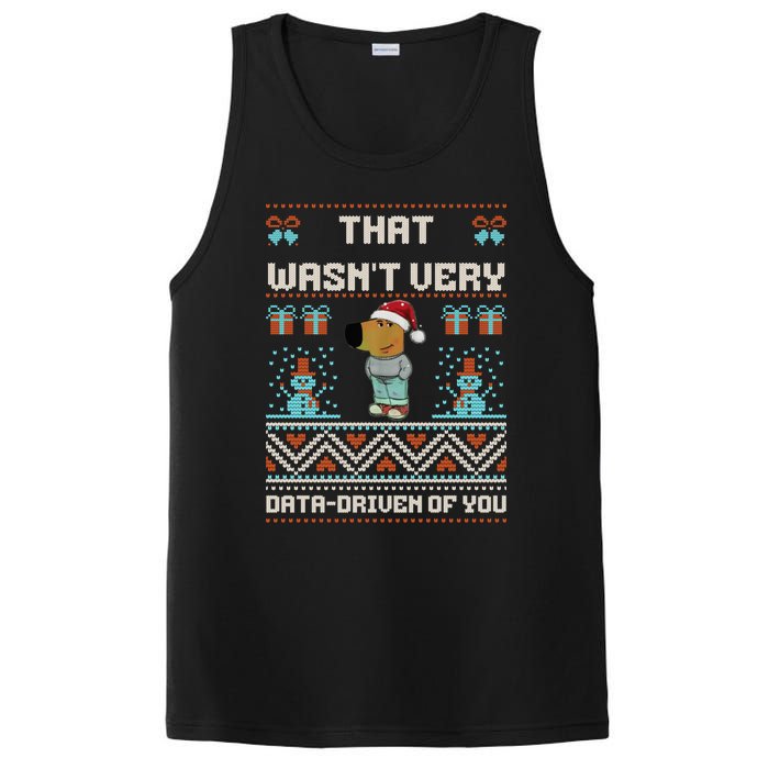 That WasnT Very Data Driven Of You Ugly Christmas Sweaters PosiCharge Competitor Tank