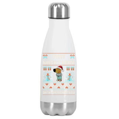 That WasnT Very Data Driven Of You Ugly Christmas Sweaters Stainless Steel Insulated Water Bottle