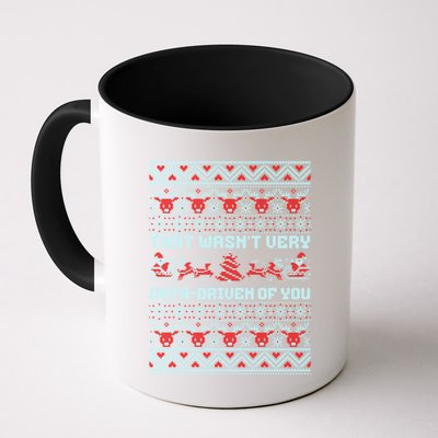 That WasnT Very Data Driven Of You Ugly Christmas Sweaters Coffee Mug