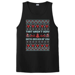 That WasnT Very Data Driven Of You Ugly Christmas Sweaters PosiCharge Competitor Tank