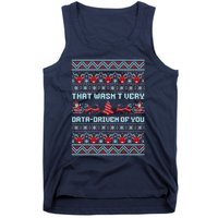 That WasnT Very Data Driven Of You Ugly Christmas Sweaters Tank Top