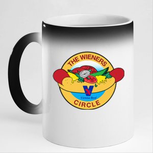 The Wieners Vienna Beef Circle 11oz Black Color Changing Mug