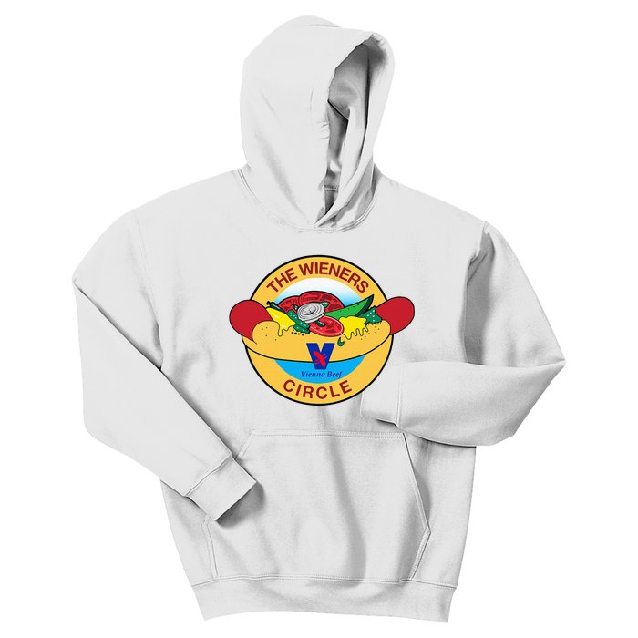 The Wieners Vienna Beef Circle Kids Hoodie