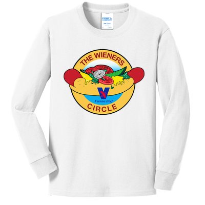 The Wieners Vienna Beef Circle Kids Long Sleeve Shirt