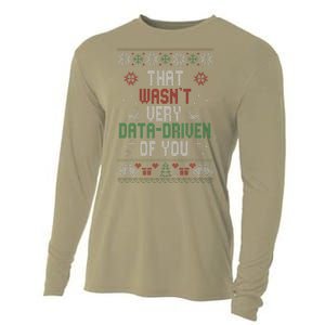 That WasnT Very Data Driven Of You Christmas Xmas Pajamas Cooling Performance Long Sleeve Crew