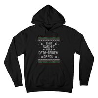 That WasnT Very Data Driven Of You Christmas Xmas Pajamas Sweatshirt Hoodie