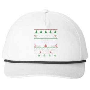 That WasnT Very Data Driven Of You Ugly Sweater Christmas Snapback Five-Panel Rope Hat