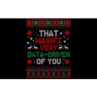 That WasnT Very Data Driven Of You Christmas Xmas Pajamas Bumper Sticker