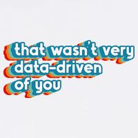 That WasnT Very Data Driven Of You Funny Data Analyst Geek Garment-Dyed Sweatshirt