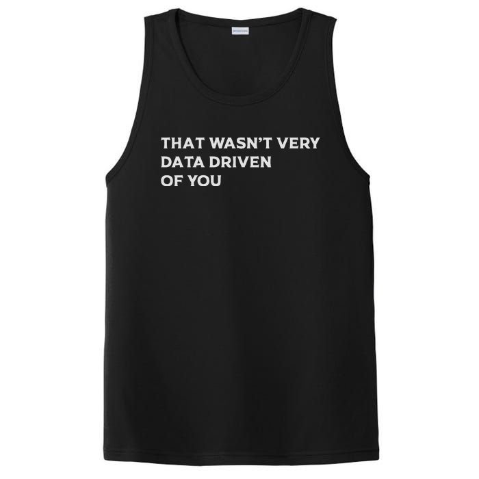 That WasnT Very Data Driven Of You PosiCharge Competitor Tank